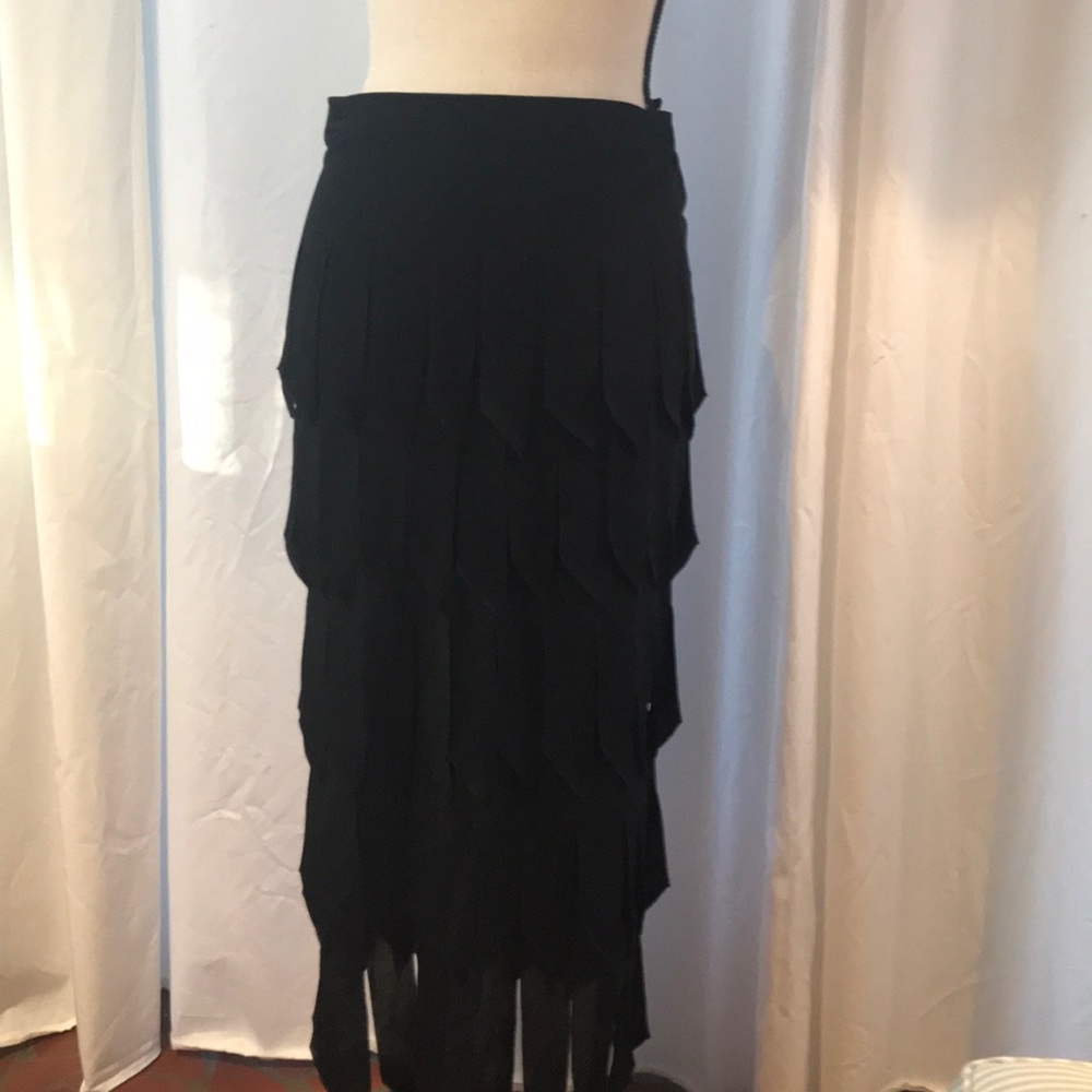 Tadishi plus size layered skirt